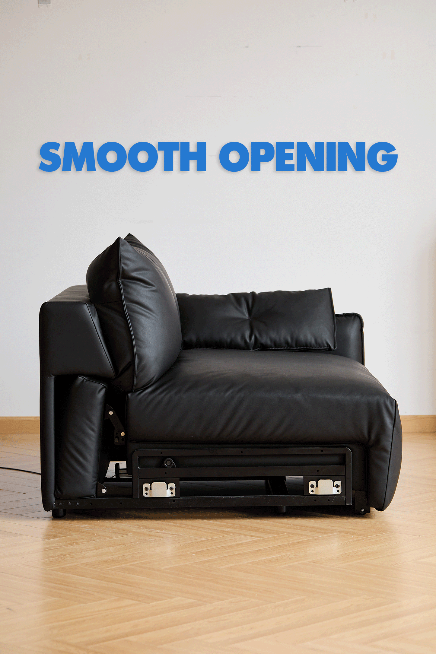 Modern genuine leather electric recliner 2 seater sofa detail 12.
