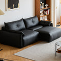 Modern Genuine Leather Electric Recliner 2 Seater Sofa