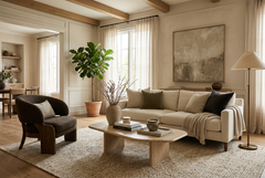 Living Room Styling 101: How to Anchor Your Space with Proportion and Texture