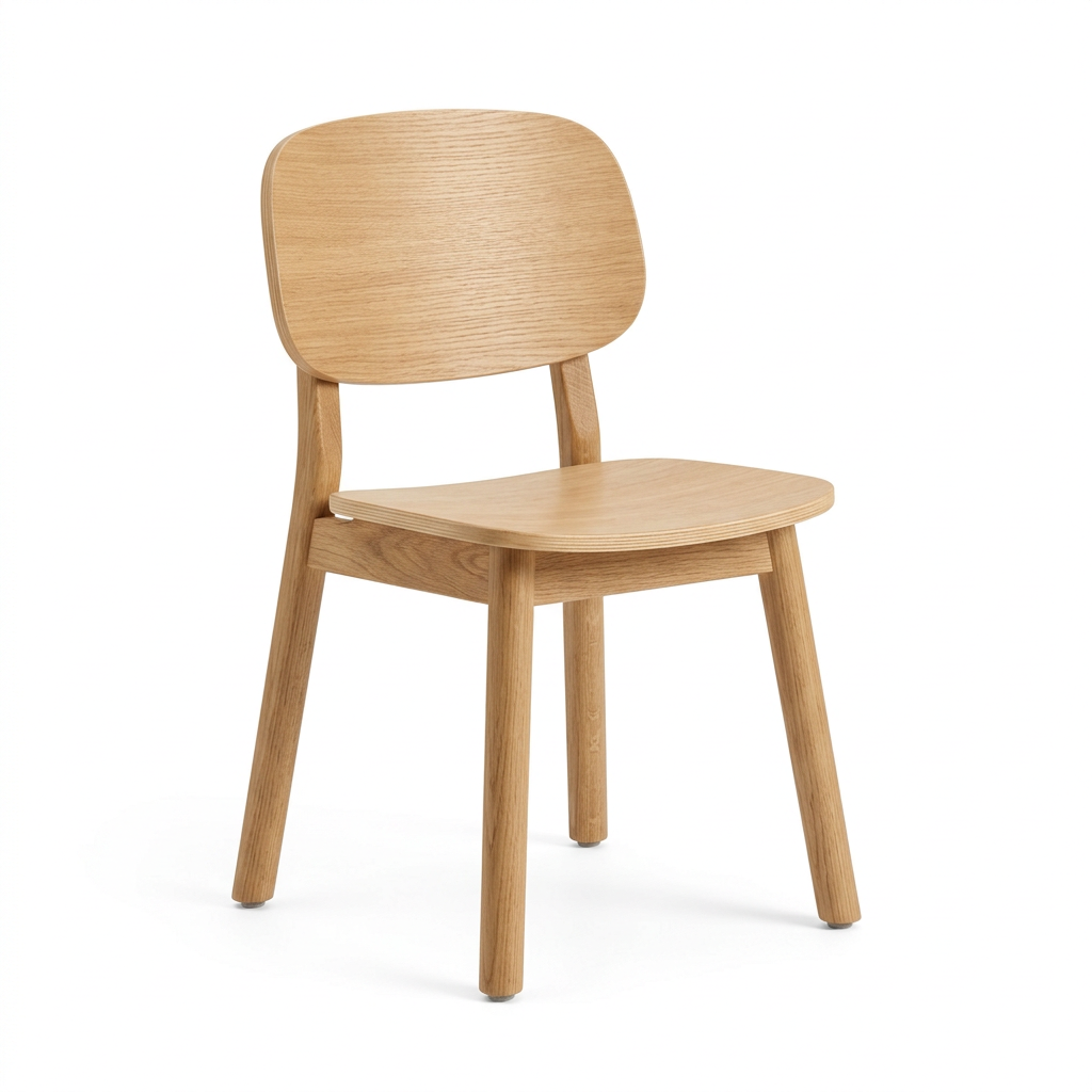 Kids Chair Pure White Background