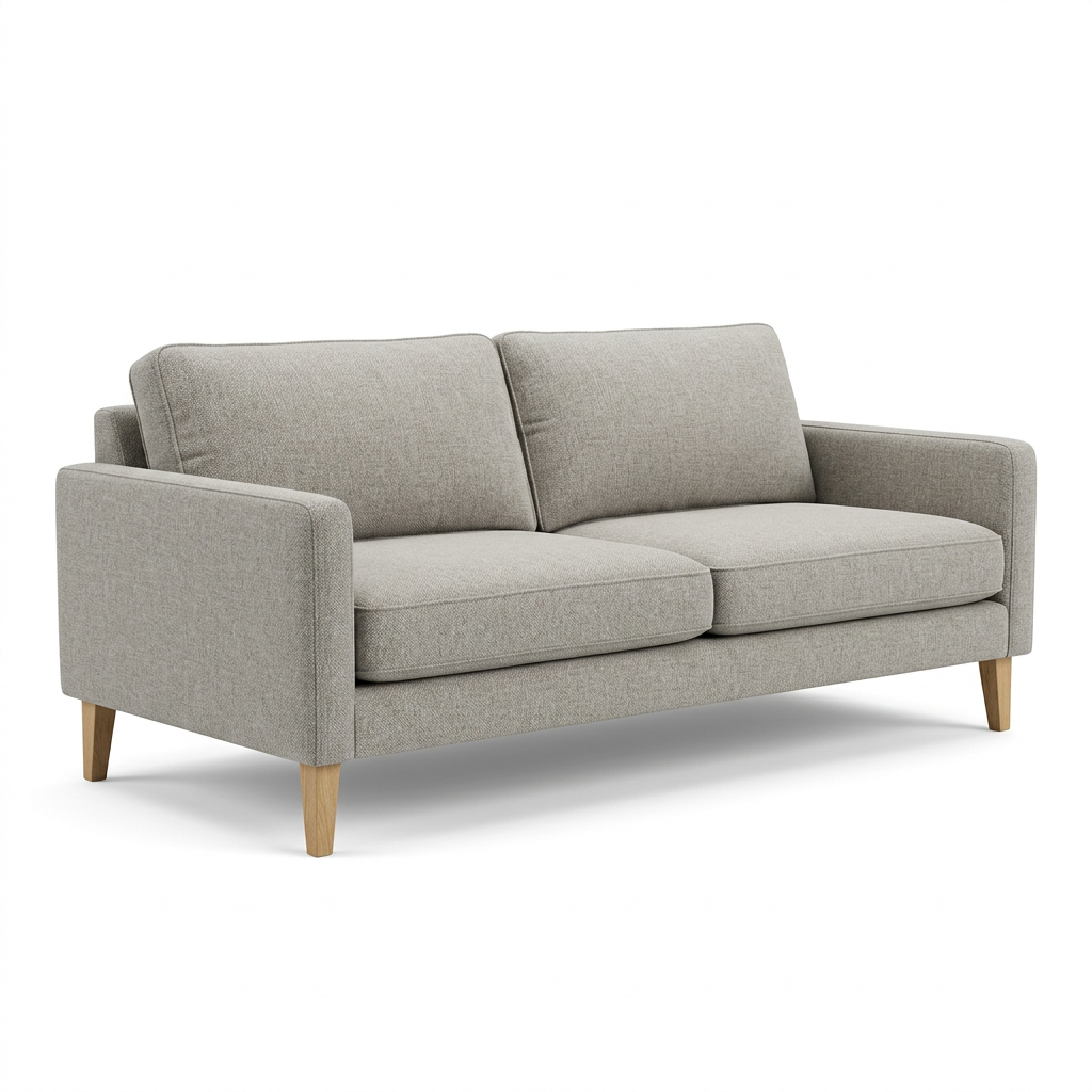 3 Seater Sofas Pure White Background