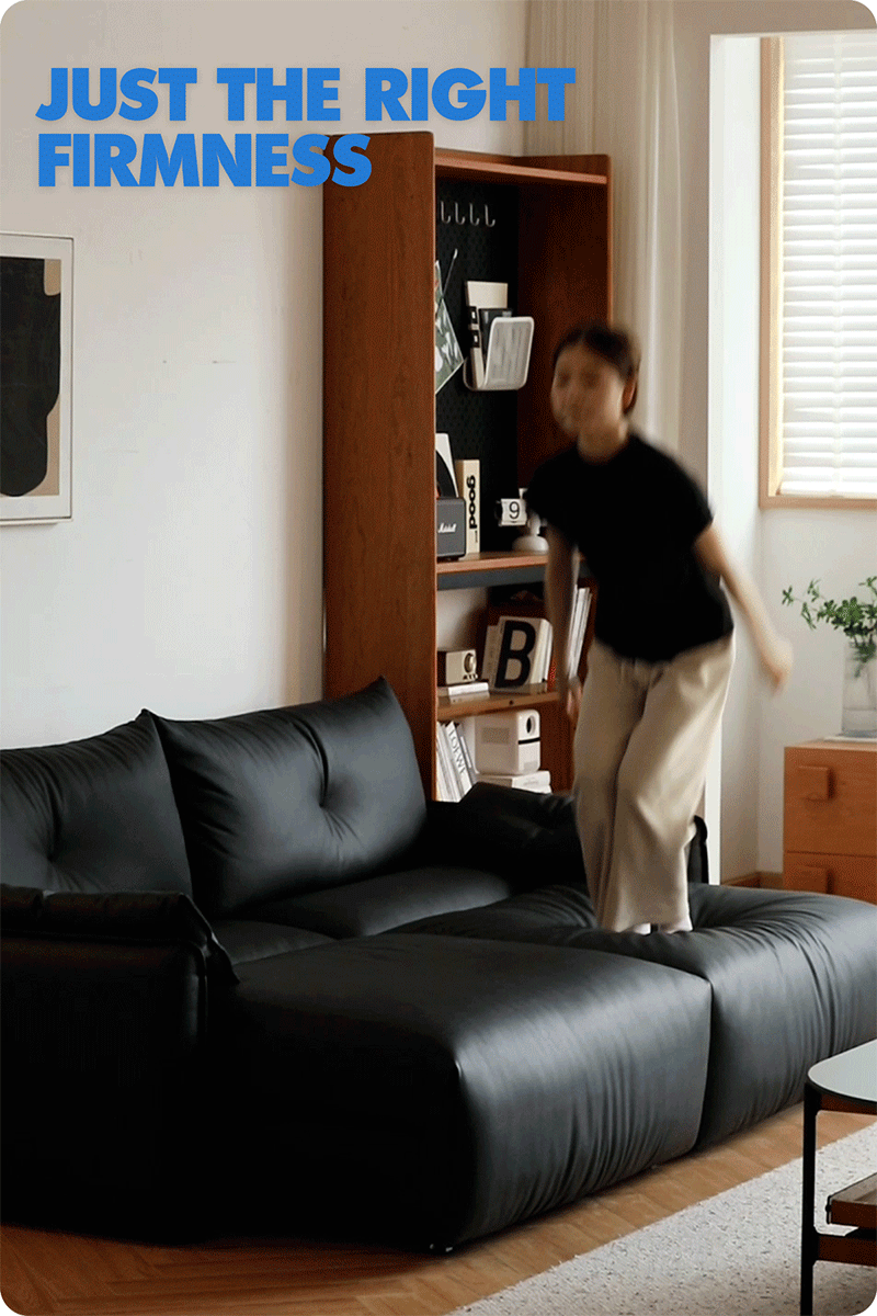 Modern genuine leather electric recliner 2 seater sofa detail 10.