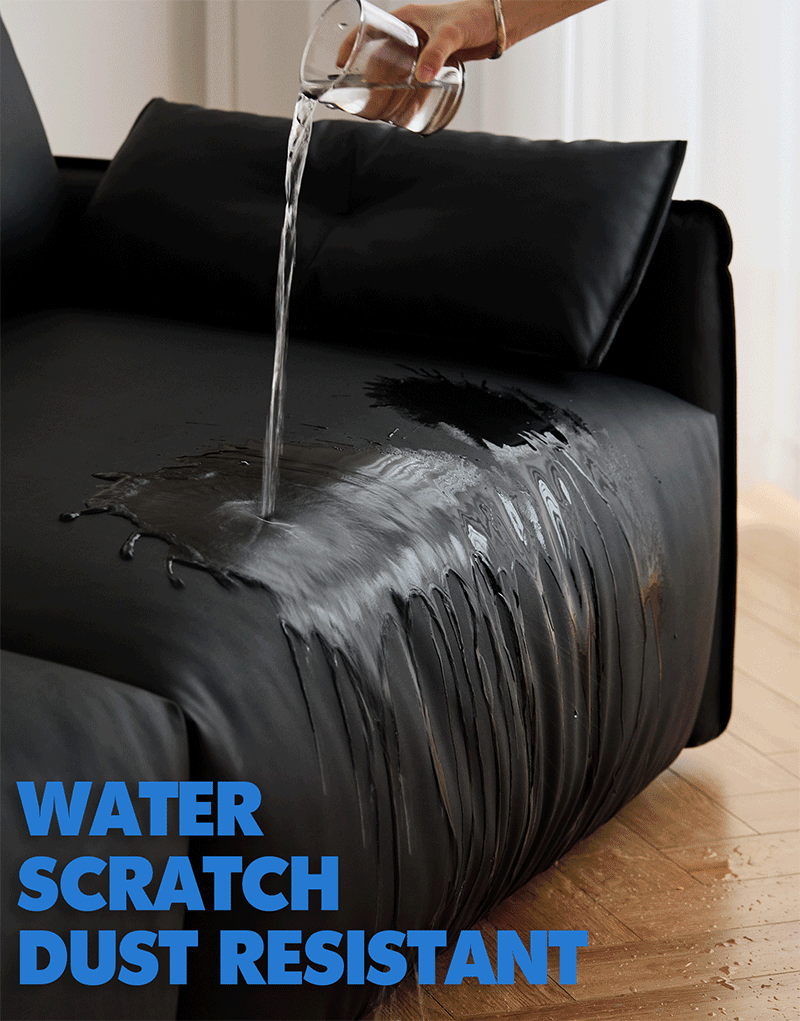 Modern genuine leather electric recliner 2 seater sofa detail 11.