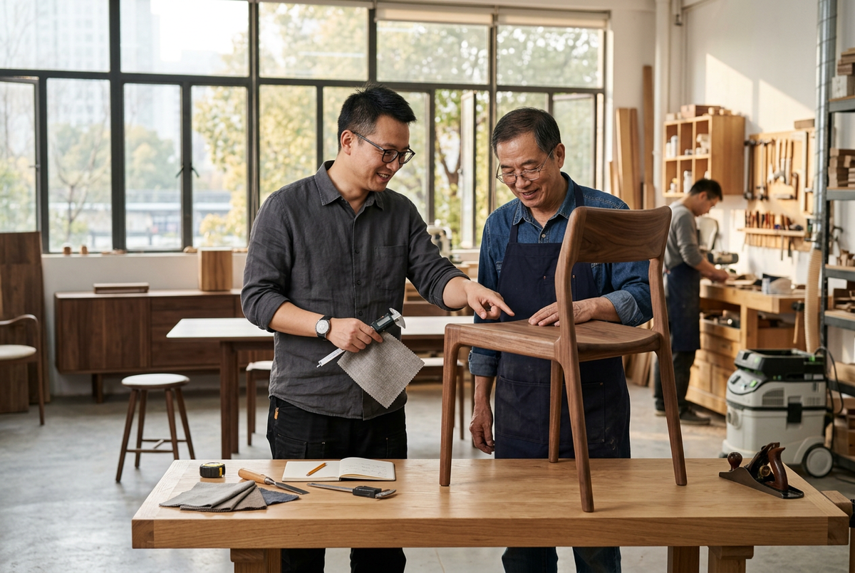 Chinese Artisans & Modern Furniture Craftsmanship