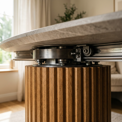 ORBIT Sintered Stone Edge & Rotating Extension Mechanism Detail
