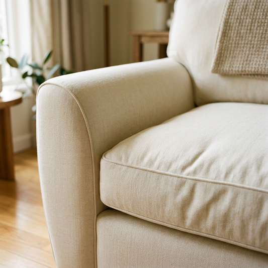 SOLACE 4-Seater Sofa Cushion and Armrest Detail
