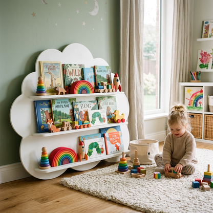 CLOUD Kids Toy Organizer Playroom Lifestyle Setting
