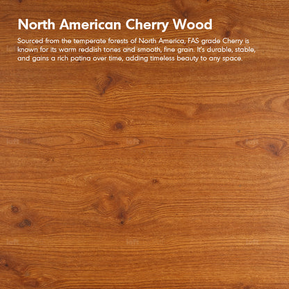 Scandinavian Cherry Wood Round Dining Table TIMELESS - view 4