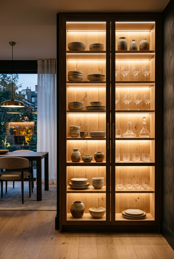 Storages with LED Light